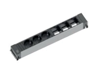 Bachmann POWER FRAME - Steckdosenleiste - Ausgangsanschlüsse: 3 (French / UTE) - 10 cm - Frankreich - Schwarz, eloxiertes Aluminium Bachmann POWER FRAME - Steckdosenleiste - Ausgangsanschlüsse: 3 (French / UTE) - 10 cm - Frankreich - Schwarz, eloxiertes Aluminium