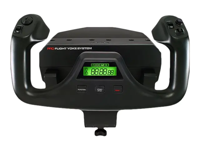 Logitech Flight Yoke System - Steuerhorn und Gasregler - kabelgebunden - für PC