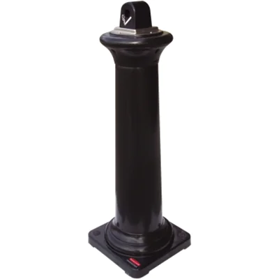 Rubbermaid Standascher Groundskeeper FG9W3000BLA schwarz Rubbermaid Standascher Groundskeeper FG9W3000BLA schwarz