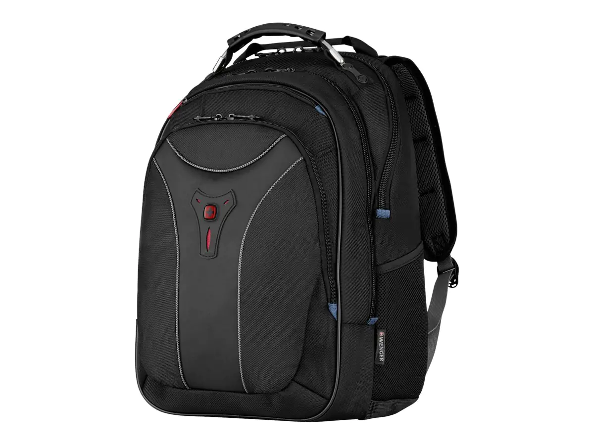 Wenger Carbon - Notebook-Rucksack - 43.2 cm (17") Schwarz - 600637 Wenger Carbon - Notebook-Rucksack - 43.2 cm (17") Schwarz - 600637