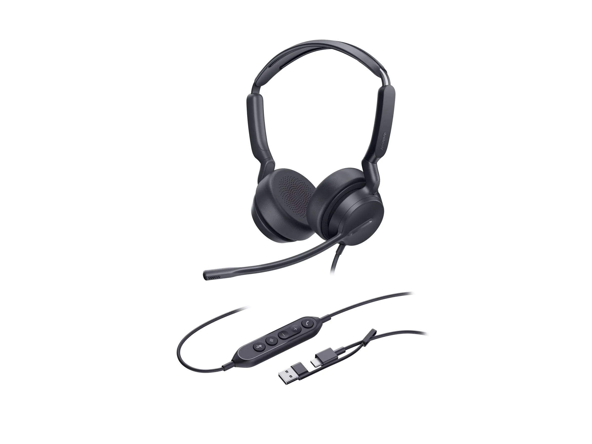 Yealink UH42 Dual - Headset - On-Ear - kabelgebunden 1308215