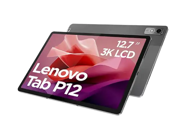 Lenovo Tab P12 ZACL - Tablet - Android 13 oder höher - 256 GB UFS card - 32.3 cm (12.7") LTPS (2944 x 1840) - microSD-Steckplatz - Dual Tone Storm Gray - TopSeller