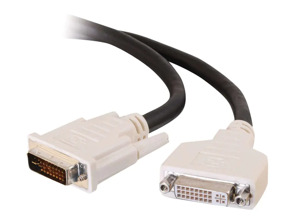 C2G - DVI-Verlängerungskabel - Dual Link - DVI-I (M) zu DVI-I (W) - 3 m