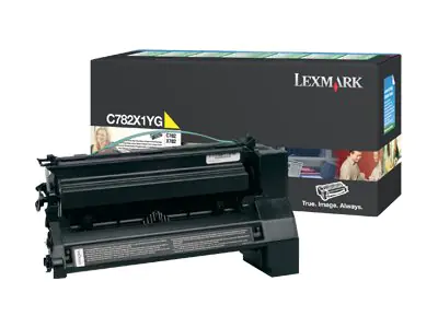 Lexmark Toner C782X1YG gelb 15.000 Seiten 1 Stück