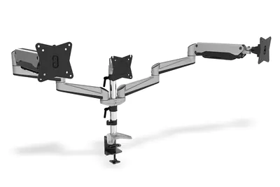 DIGITUS DA-90363 - Befestigungskit (Spannbefestigung für Tisch, 2 Gelenkarme, Gasfeder) für 3 Monitore - Bildschirmgröße: 43-69 cm (17"-27") - Schreibtisch DIGITUS DA-90363 - Befestigungskit (Spannbefestigung für Tisch, 2 Gelenkarme, Gasfeder) für 3 Monitore - Bildschirmgröße: 43-69 cm (17"-27") - Schreibtisch
