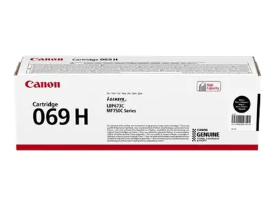 Canon 069H - Hohe Ergiebigkeit - Schwarz - original - Box - Tonerpatrone - für i-SENSYS LBP673Cdw, LBP673dw, MF752Cdw, MF754Cdw