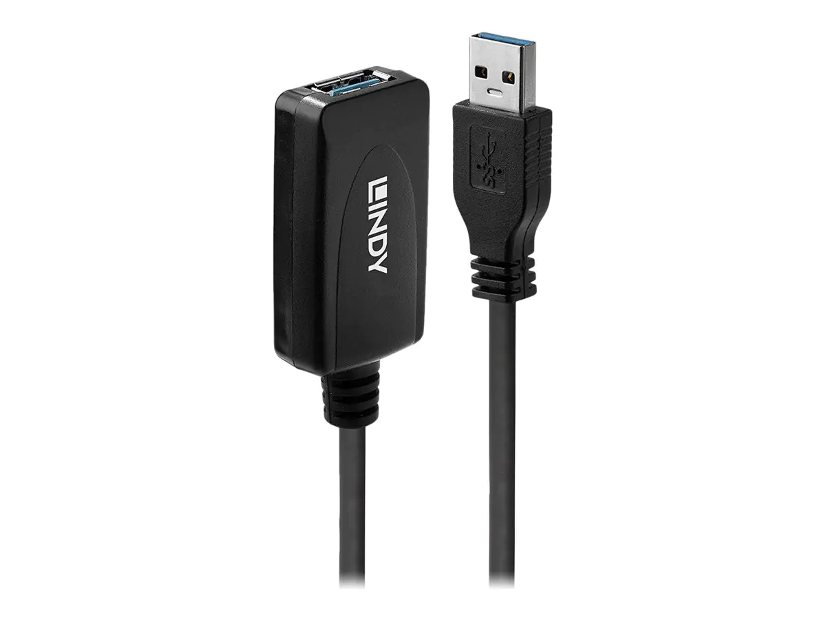 LINDY Active Extension Cable - USB-Erweiterung - USB 3.0 - 9-poliger USB Typ A / 9-poliger USB Typ A - bis zu 5 m LINDY Active Extension Cable - USB-Erweiterung - USB 3.0 - 9-poliger USB Typ A / 9-poliger USB Typ A - bis zu 5 m
