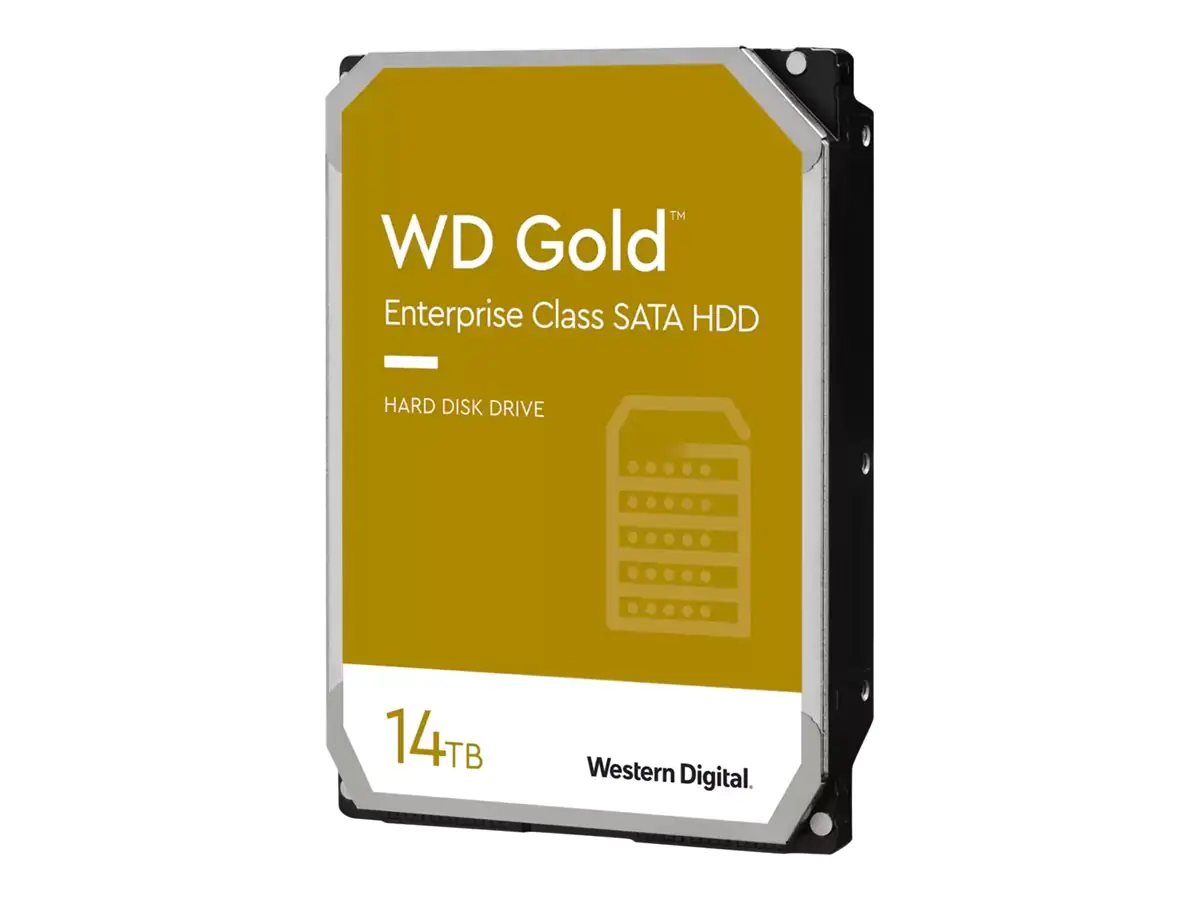 WD Gold WD142KRYZ - Festplatte - Enterprise - 14 TB - intern - 3.5" (8.9 cm) - SATA 6Gb/s - 7200 rpm - Puffer: 512 MB WD Gold WD142KRYZ - Festplatte - Enterprise - 14 TB - intern - 3.5" (8.9 cm) - SATA 6Gb/s - 7200 rpm - Puffer: 512 MB