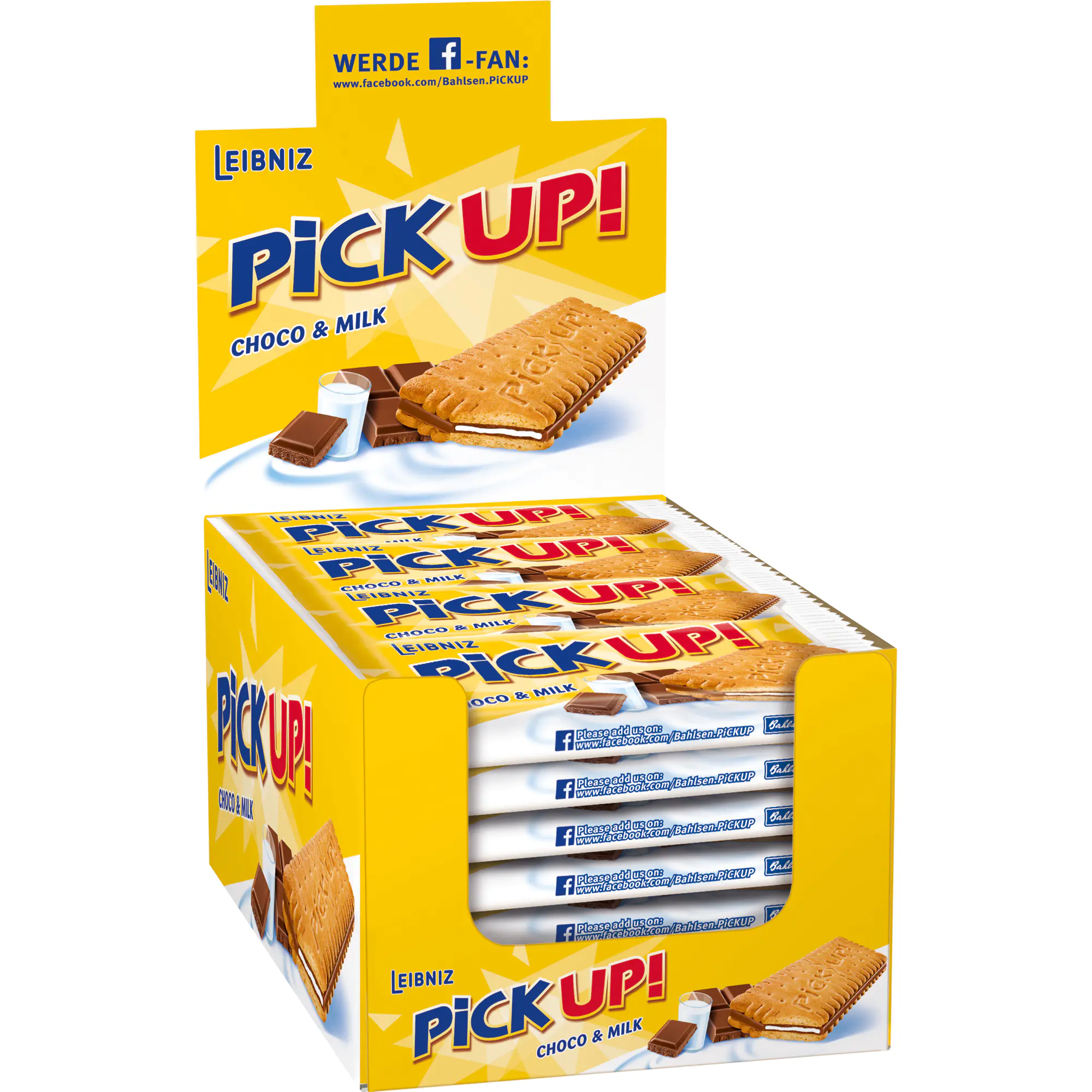 Leibniz Gebäck PiCK UP! Choco&Milk 27670 672g 24 St./Pack. Leibniz Gebäck PiCK UP! Choco&Milk 27670 672g 24 St./Pack.