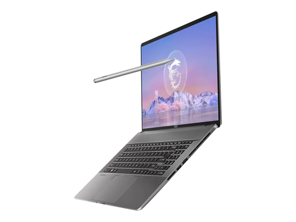 MSI Creator Z17 HX Studio A13VFT-059 - Intel Core i7 13700HX / 2.1 GHz - Win 11 Pro - GeForce RTX 4060 - 32 GB RAM - 2 TB SSD NVMe - 43.2 cm (17") Touchscreen 2560 x 1600 (QHD+) @ 165 Hz - Wi-Fi 6E, Bluetooth - lunar-grau