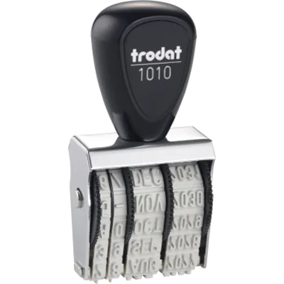 trodat Datumstempel Classic 1010 54131 26x4mm silber trodat Datumstempel Classic 1010 54131 26x4mm silber