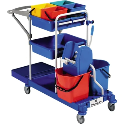 FILMOP Reinigungswagen Morgan MP3010A 4x6l 2x15l Presse FILMOP Reinigungswagen Morgan MP3010A 4x6l 2x15l Presse