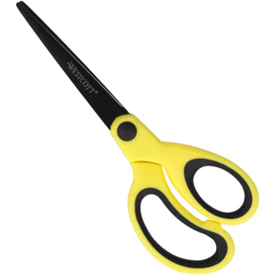 Westcott Bastelschere NEON Colour 172mm Stahl gelb