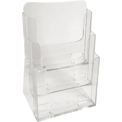 Exacompta Prospekthalter 74158D 3Fächer A4