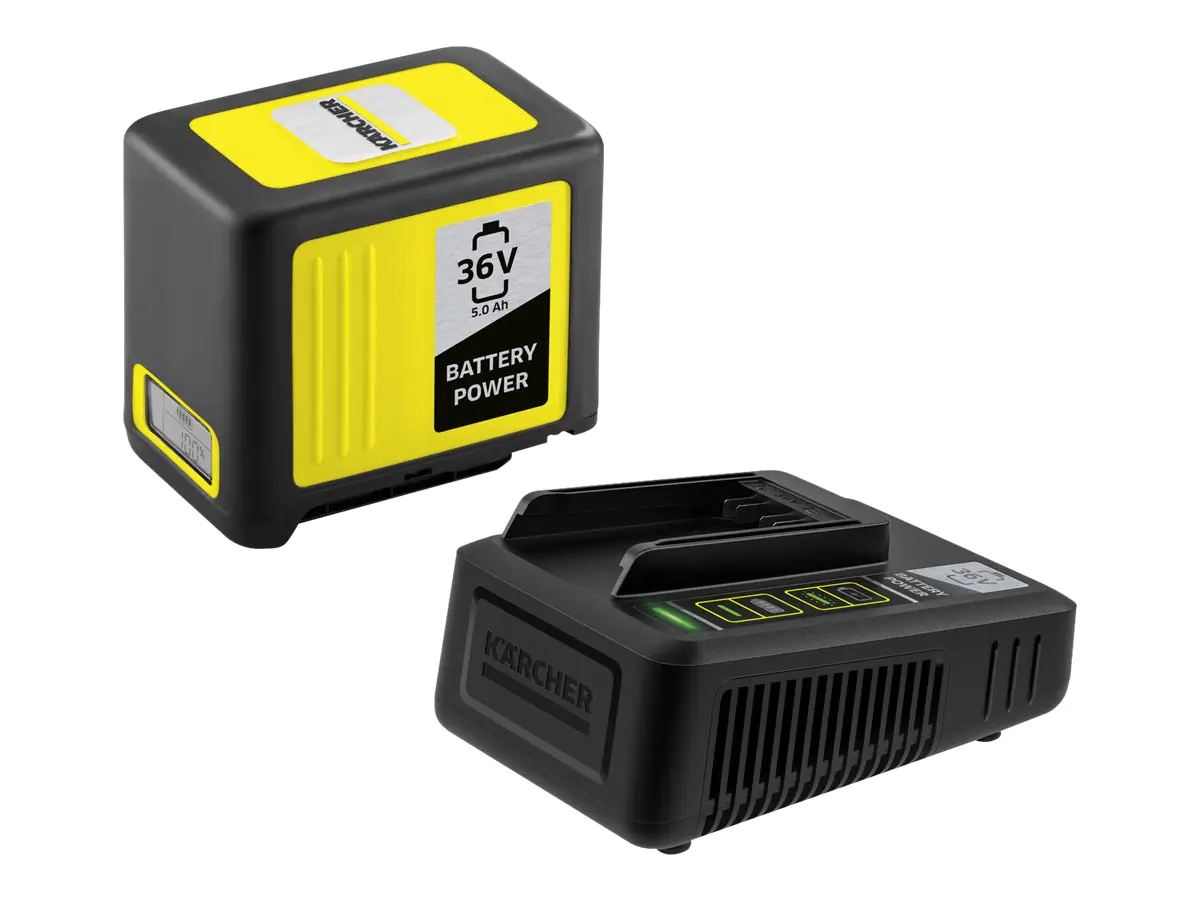 Kärcher - Batterieladegerät + Batterie - Li-Ion - 5 Ah