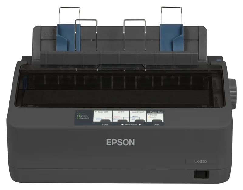 Epson LX 350 - Drucker - s/w - Punktmatrix - 9 Pin - bis zu 357 Zeichen/Sek. - parallel, USB, seriell Epson LX 350 - Drucker - s/w - Punktmatrix - 9 Pin - bis zu 357 Zeichen/Sek. - parallel, USB, seriell