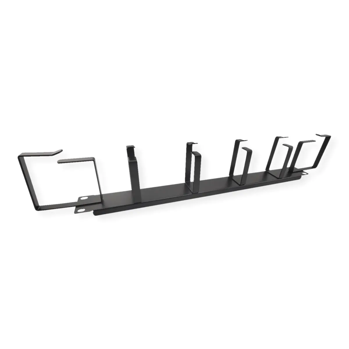VALUE 19"-Kabelmanagement 6 G-Typ Metallösen schwarz