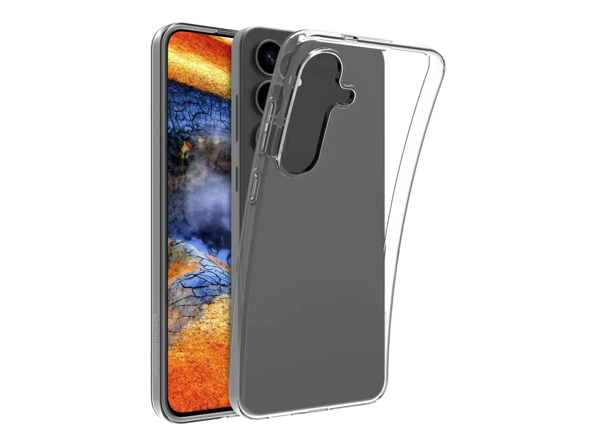 dbramante1928 Greenland - Hintere Abdeckung für Mobiltelefon - recycelfähiger Kunststoff - klar - für Samsung Galaxy S25 FE