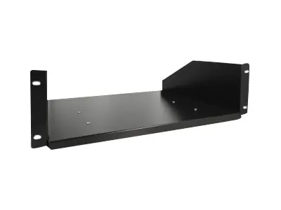 Delock - Rackplatte - Schwarz - 3U - 48.3 cm (19")