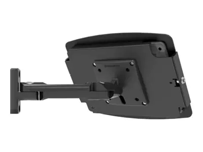 Compulocks iPad Pro 11" (1-4th Gen) Space Enclosure Swing Wall Mount - Gehäuse - Diebstahlschutz - für Tablett - verriegelbar - hochwertiges Aluminium - Schwarz - Bildschirmgröße: 27.9 cm (11") 827B211SENB