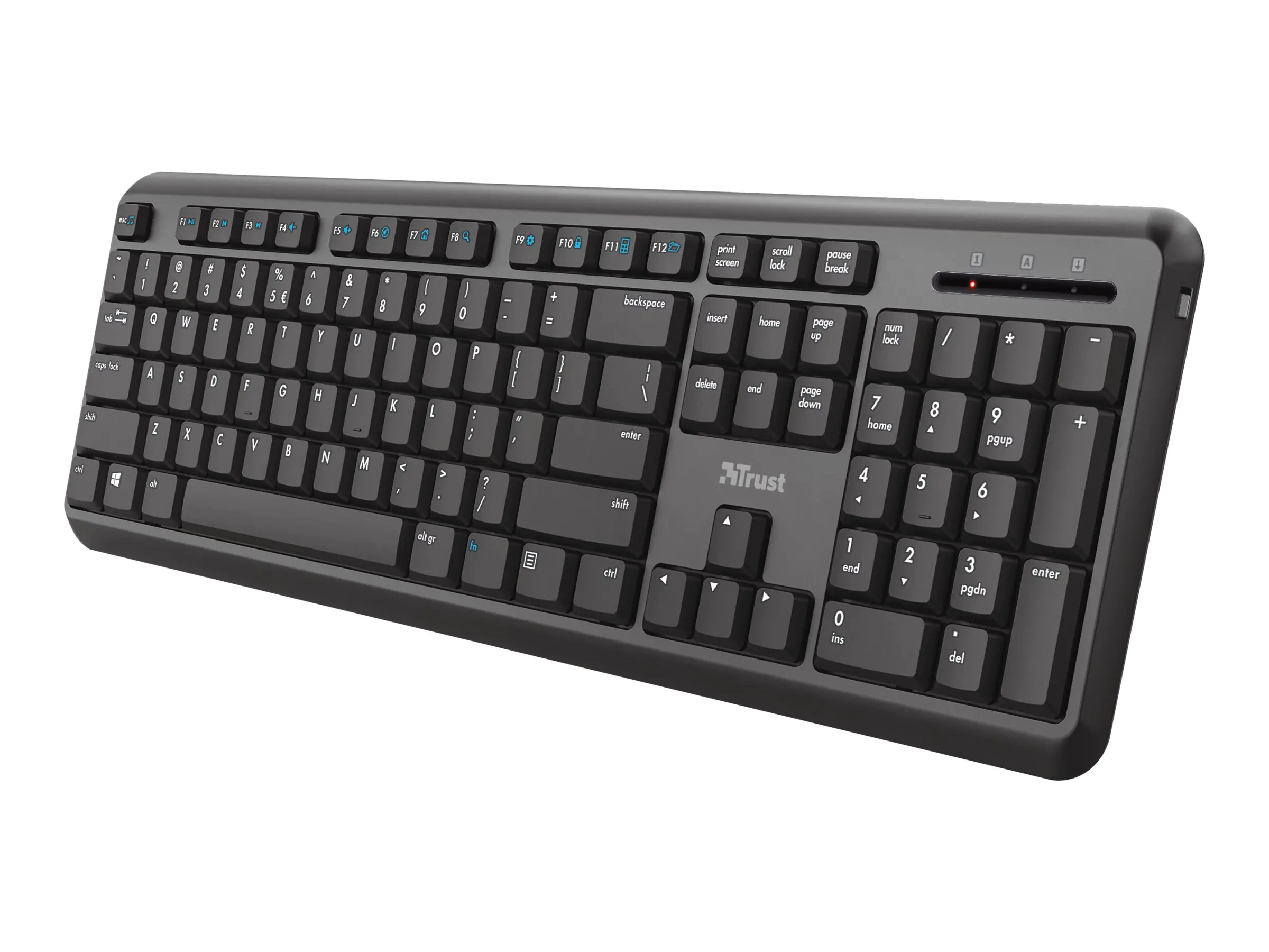 Trust TK-350 - Tastatur - kabellos - 2.4 GHz 24415