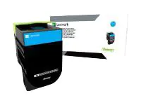 Lexmark 700H2 - Hohe Ergiebigkeit - Cyan - Original - Tonerpatrone LCCP - für Lexmark CS310dn, CS310n, CS410dn, CS410dtn, CS410n
