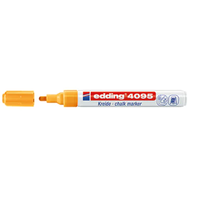 edding Kreidemarker 4095 4-4095066 2-3mm Rundspitze neonorange edding Kreidemarker 4095 4-4095066 2-3mm Rundspitze neonorange