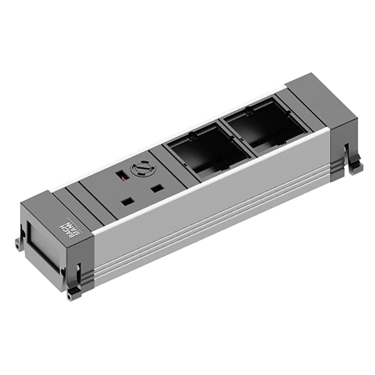 Bachmann POWER FRAME - Größe S - Steckdosenleiste - Eingabe, Eingang GST18i3 - Ausgangsanschlüsse: 1 (Typ G) 916.091