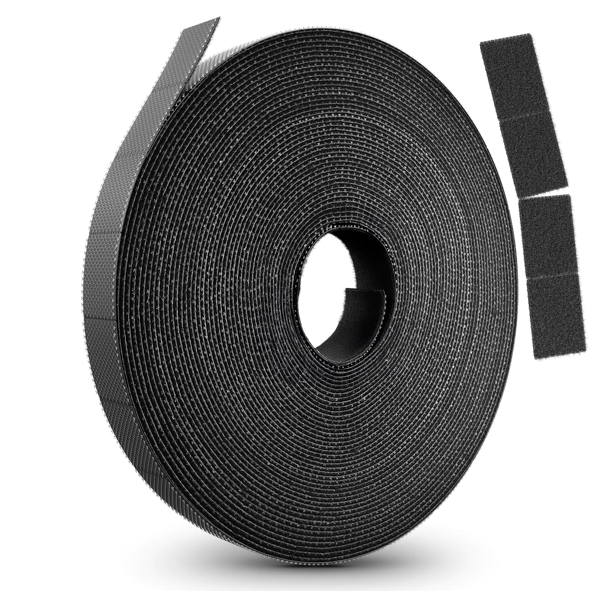 Label-the-cable LTC Klettrolle Rip Roll zum Bündeln&Ordnen schwarz