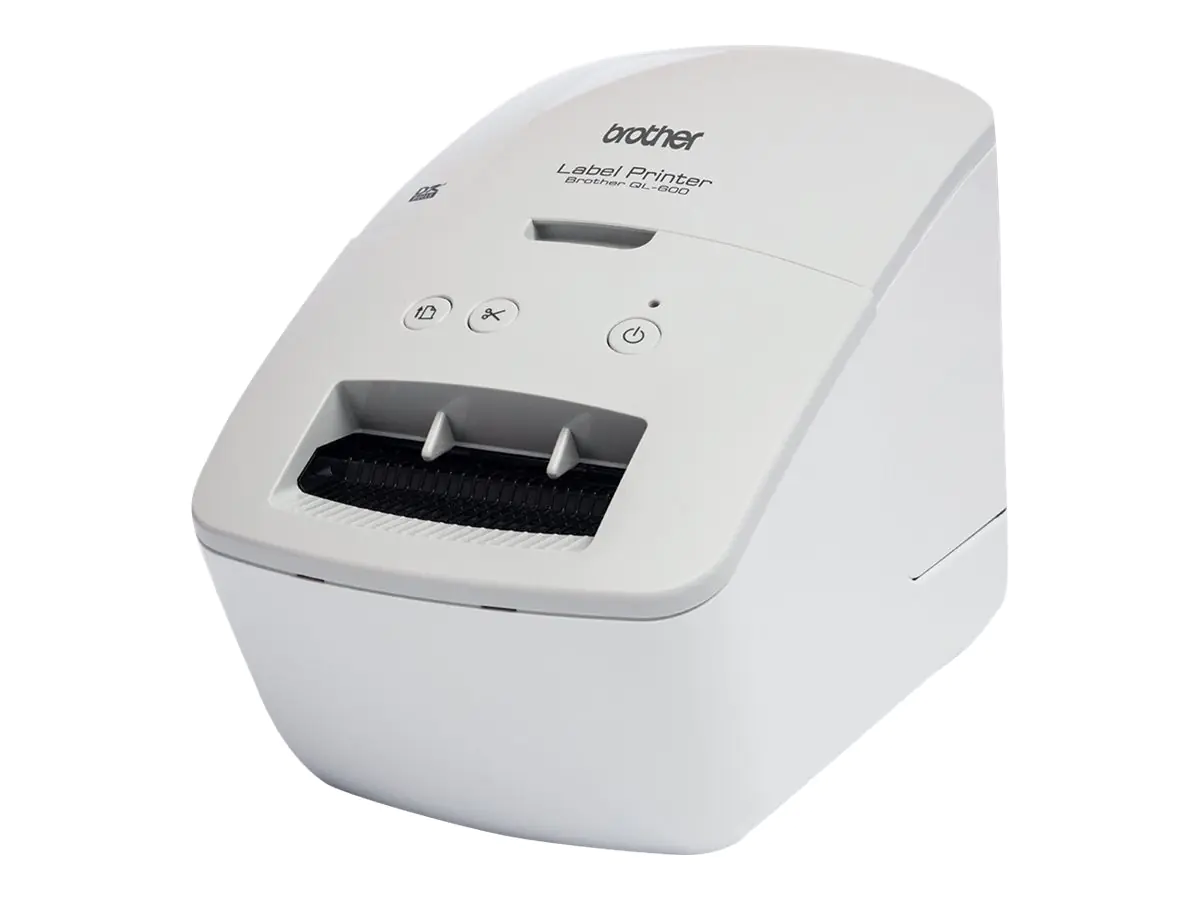 Brother QL-600G - Etikettendrucker - Thermodirekt - Rolle (6,2 cm) - 300 x 300 dpi - bis zu 71 mm/Sek. - USB 2.0 - Grau, weiß Brother QL-600G - Etikettendrucker - Thermodirekt - Rolle (6,2 cm) - 300 x 300 dpi - bis zu 71 mm/Sek. - USB 2.0 - Grau, weiß