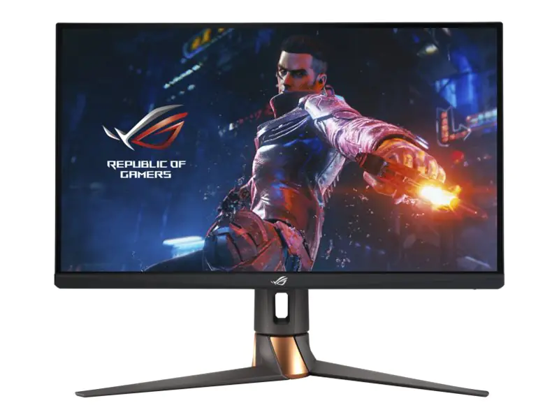 ASUS ROG Swift PG27UQR - LED-Monitor - Gaming - 68.6 cm (27") - 3840 x 2160 4K @ 160 Hz - Fast IPS - 600 cd/m² - 1000:1 - DisplayHDR 600 - 1 ms - 2xHDMI, 2xDisplayPort - Headset - Schwarz