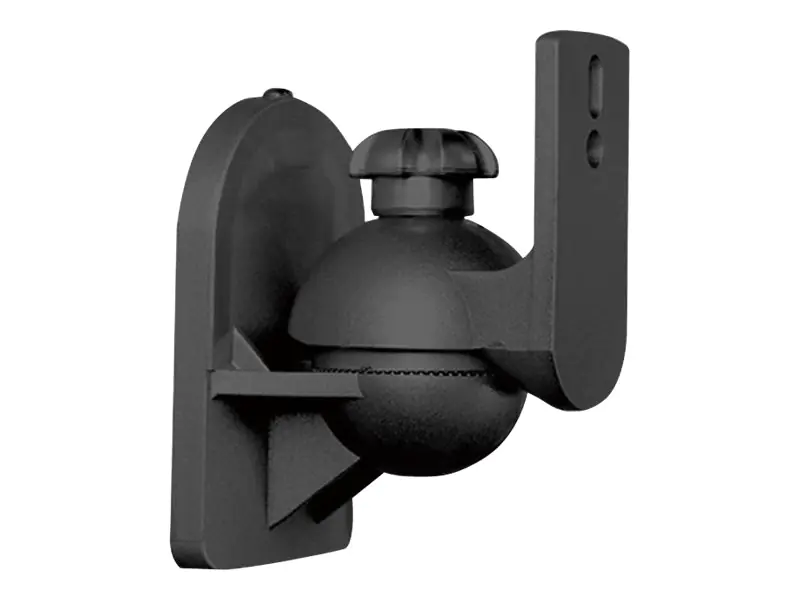 TECHly ICA-SP SS28 - Befestigungskit - für Lautsprecher - Kunststoff - Schwarz - Wandmontage (Packung mit 2)