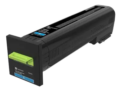 Lexmark - Besonders hohe Ergiebigkeit - Cyan - Original - Tonerpatrone LCCP, Lexmark Corporate - für Lexmark CX825de, CX825dte, CX825dtfe, CX860de, CX860dte, CX860dtfe Lexmark - Besonders hohe Ergiebigkeit - Cyan - Original - Tonerpatrone LCCP, Lexmark Corporate - für Lexmark CX825de, CX825dte, CX825dtfe, CX860de, CX860dte, CX860dtfe