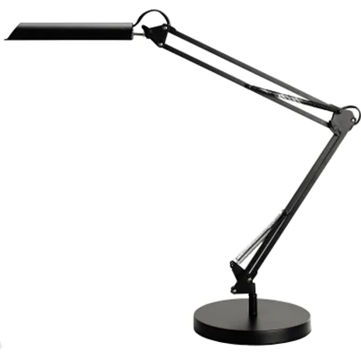 Unilux SWINGOLED, Schwarz, Stahl, Acrylnitril-Butadien-Styrol (ABS), Aluminium, Büro, Wohnzimmer, Erwachsener, LED, 3000 K 400093838