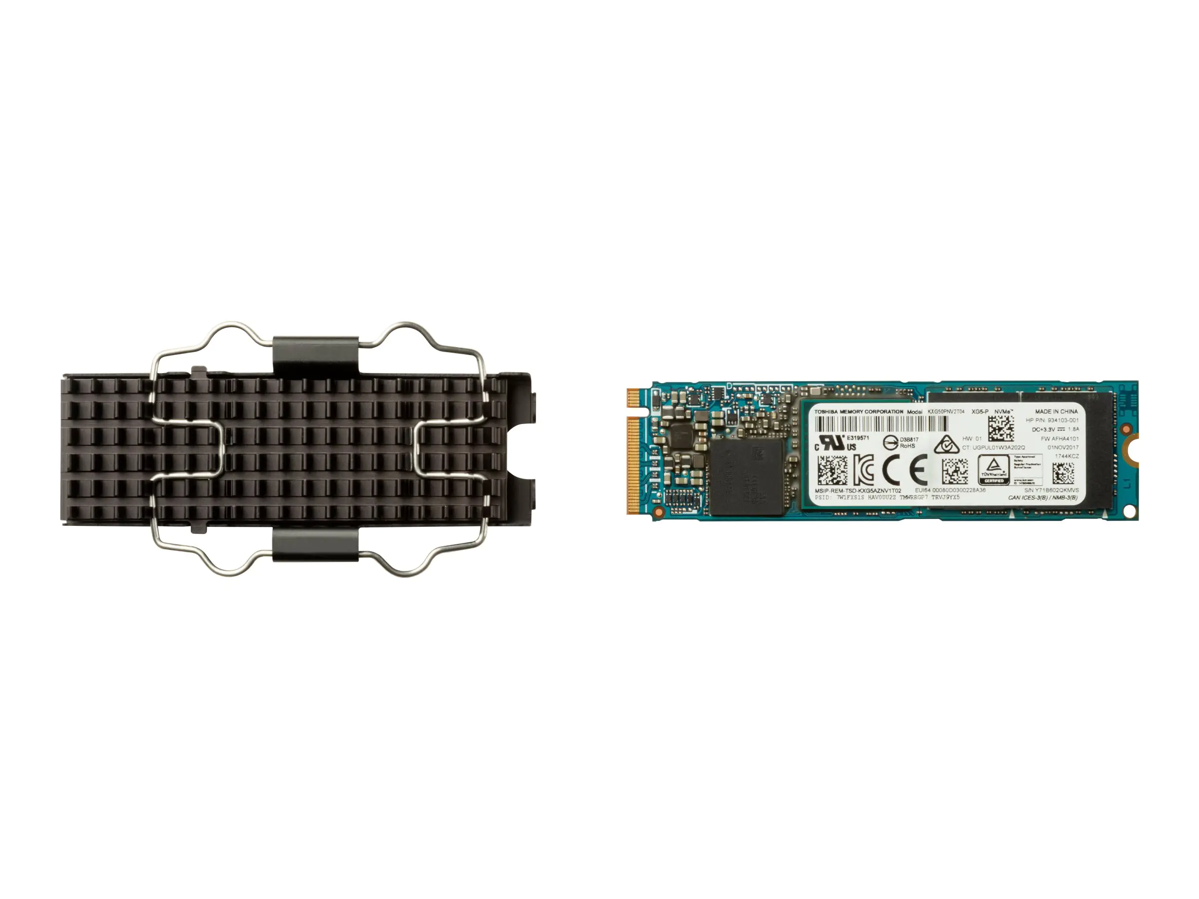 HP Z Turbo Drive - SSD - verschlüsselt - 512 GB - intern - M.2 - Self-Encrypting Drive (SED) 4YZ46AA