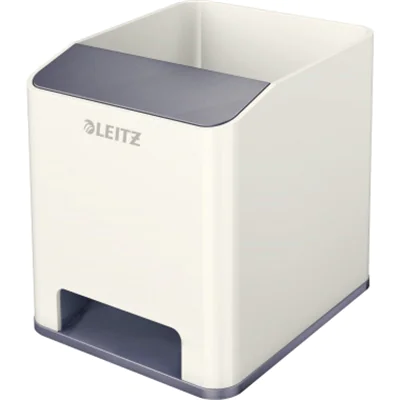 Leitz Stifteköcher WOW 53631001 weiß/grau Leitz Stifteköcher WOW 53631001 weiß/grau