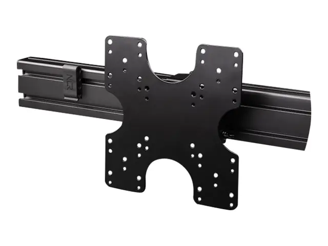 Next Level Racing Elite Add On - Aufstellung - für 3 Monitore - stranggepresstes Aluminium - Carbon Grey - Bildschirmgröße: 53.3-109.2 cm (21"-43") - freistehend