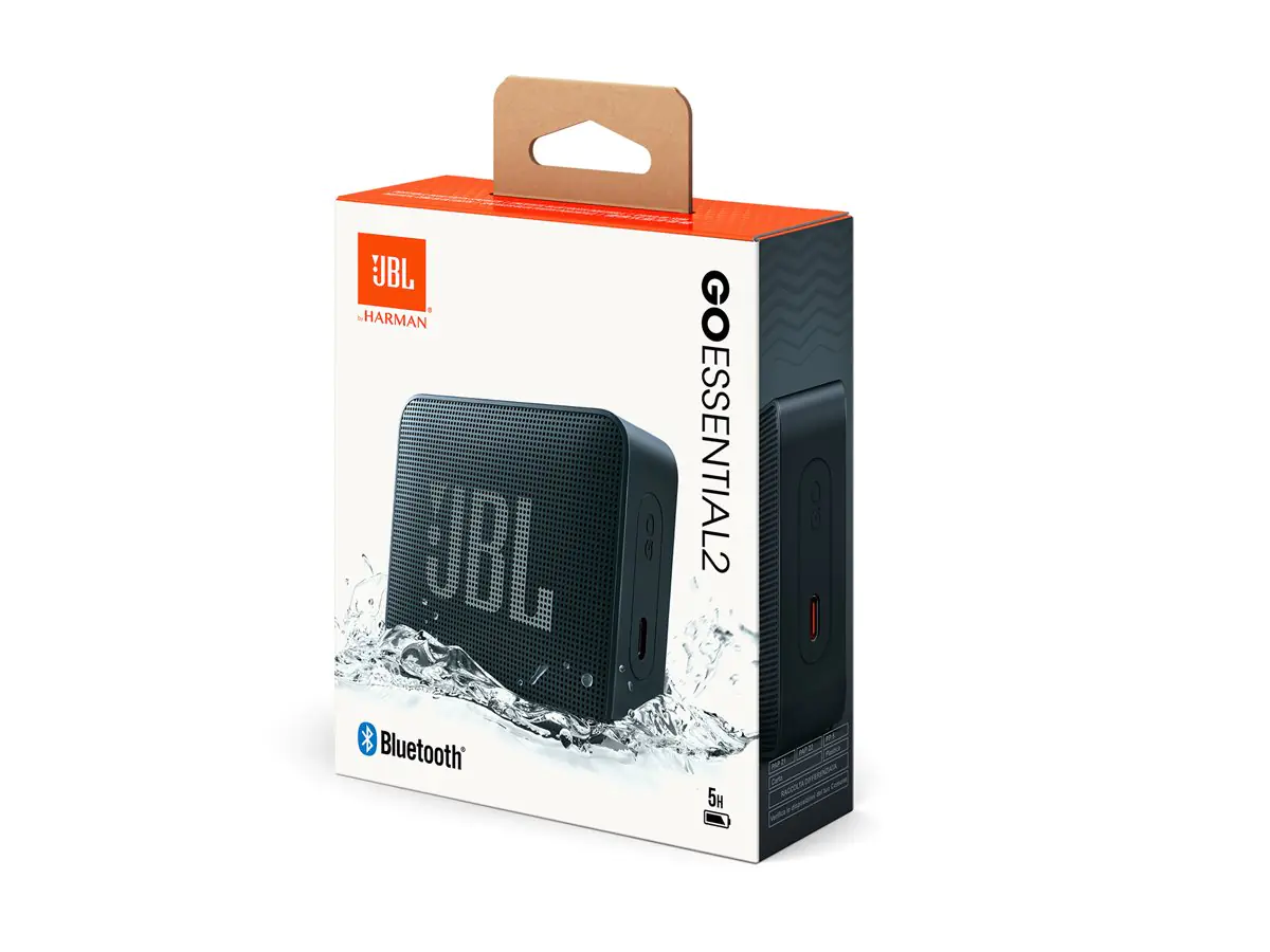 JBL Go Essential 2 Bluetooth Speaker - Black