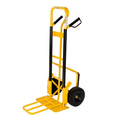 pro-bau-tec Sackkarre Extension 54,5 x 128 x 48,5 cm (B x H x L) 250/150kg Stahl, pulverbeschichtet gelb/schwarz
