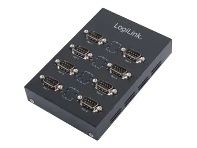 Logilink USB ADAPTER 2.0 ZU 8 X SERIAL - USB 2.0 T O 8-PORT SERIAL ADAPTER AU0033