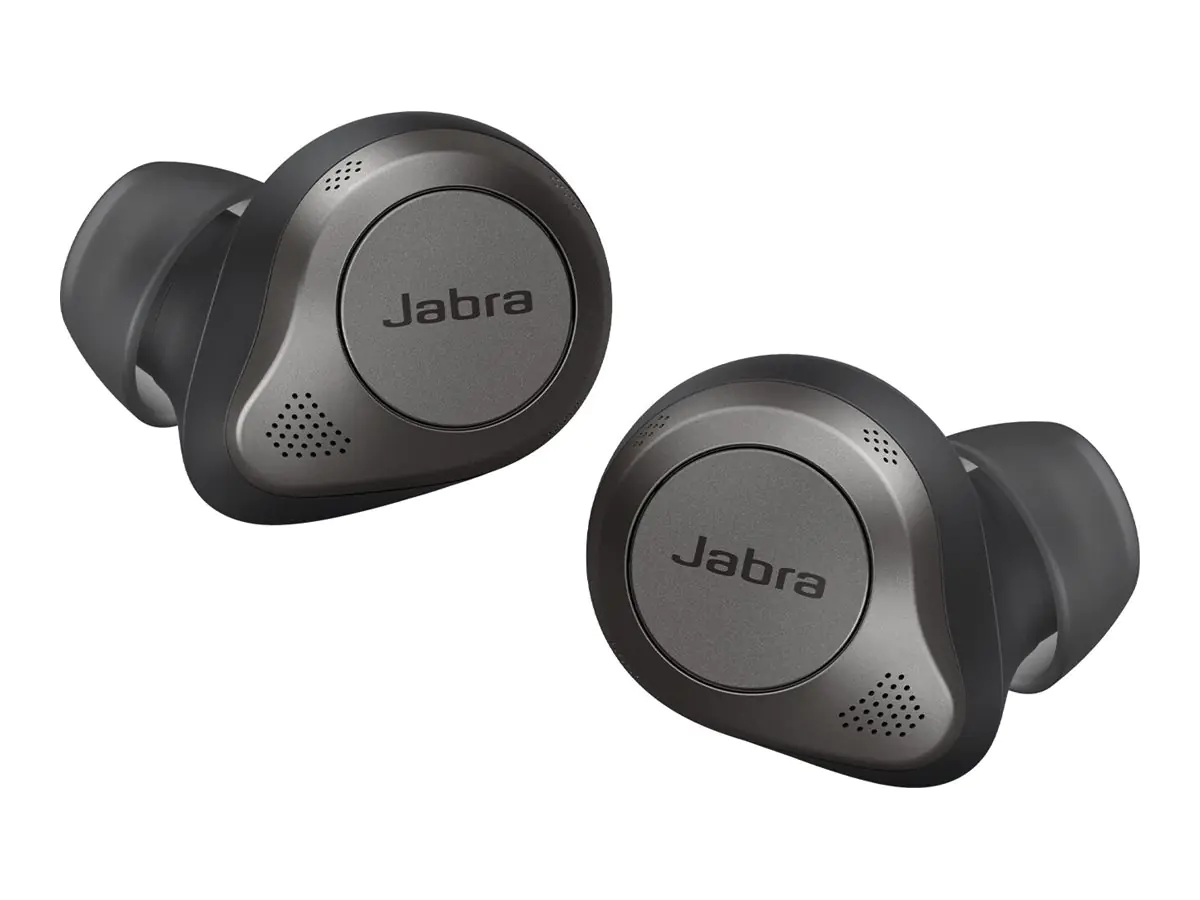 Jabra Elite 85t - True Wireless-Kopfhörer mit Mikrofon - im Ohr - Bluetooth - aktive Rauschunterdrückung - Geräuschisolierung - Titanium Black