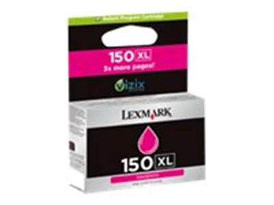 Lexmark Cartridge No. 150XL - Hohe Ergiebigkeit - Magenta - Original - Tintenpatrone LCCP, LRP - für Lexmark Pro715, Pro915, S315, S415, S515
