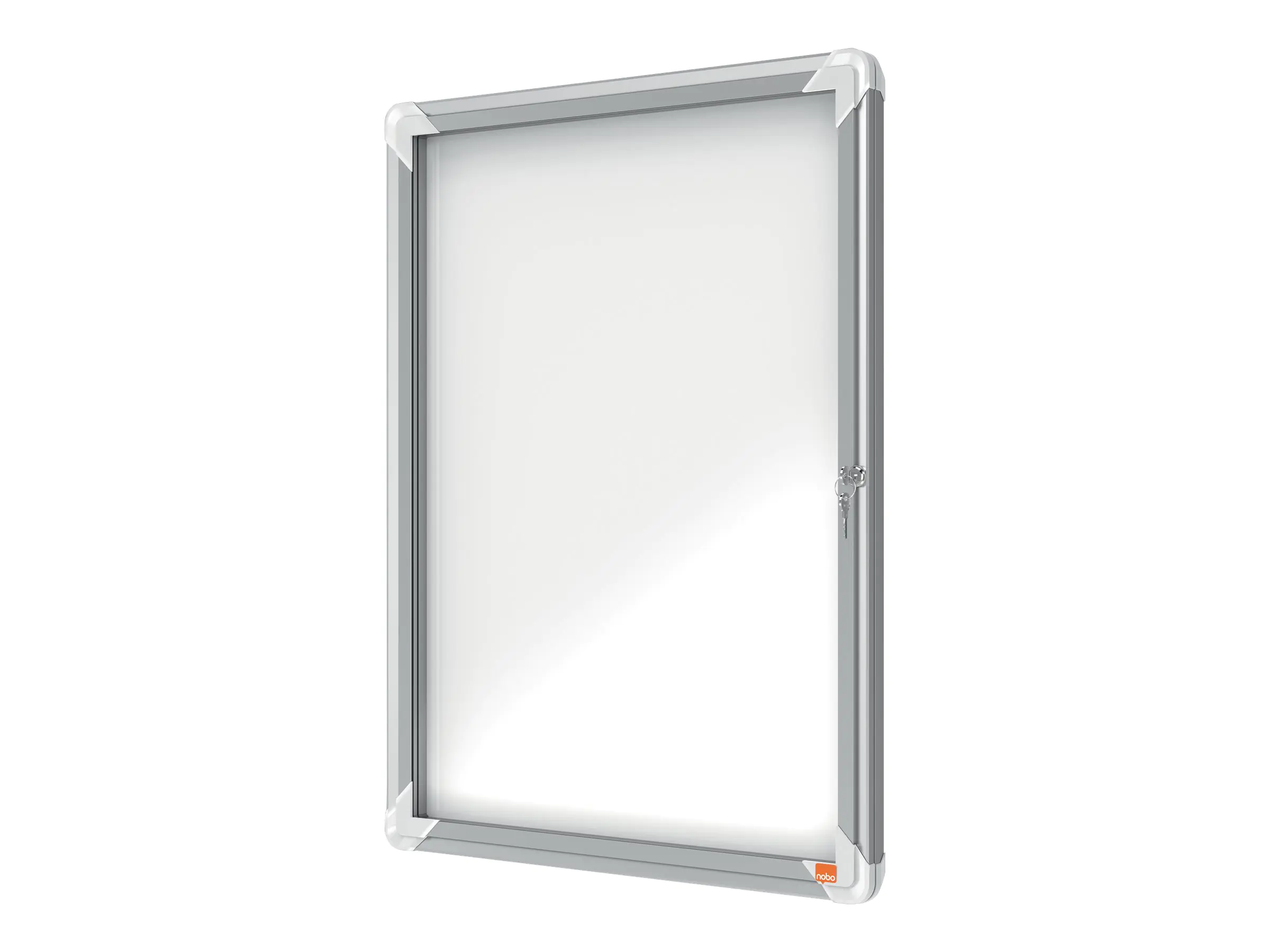 Nobo Schaukasten 1902577 für den Außenbereich 53,2x69,2x4,5cm silber