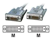VALUE - DVI-Kabel - Dual Link - DVI-D (M) zu DVI-D (M) - 10 m - Daumenschrauben - Schwarz