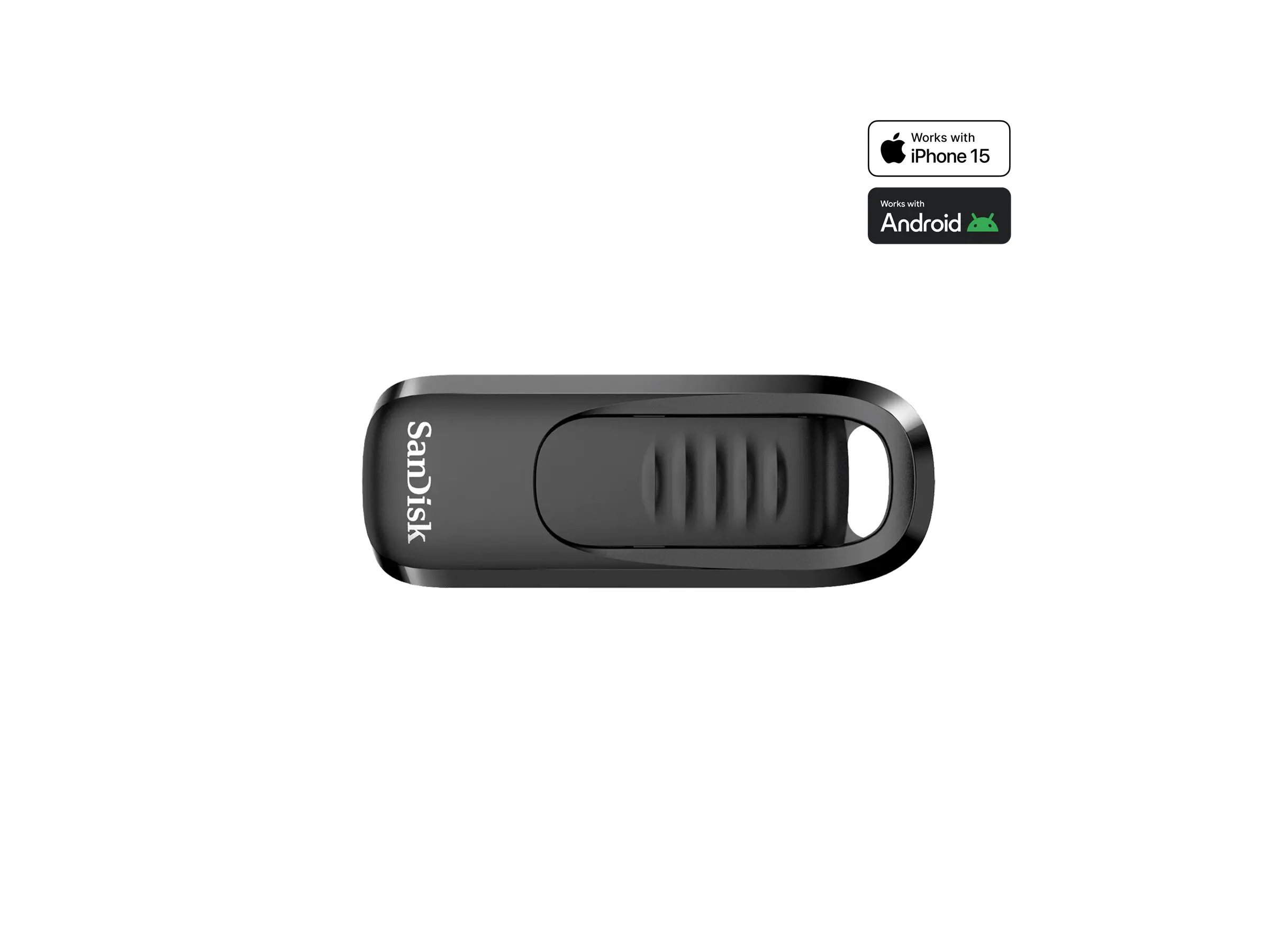 SanDisk Ultra Slider - USB-Flash-Laufwerk - 128 GB