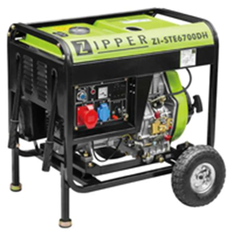 Zipper ZI-STE6700DH, 5700 W, 230 V, 12,5 l, Diesel, Elektronisch, 12 V