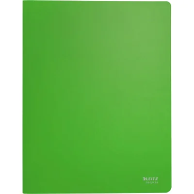 Leitz Sichtbuch Recycle DIN A4 Polypropylen, 90 % recycelt grün 20 Hüllen
