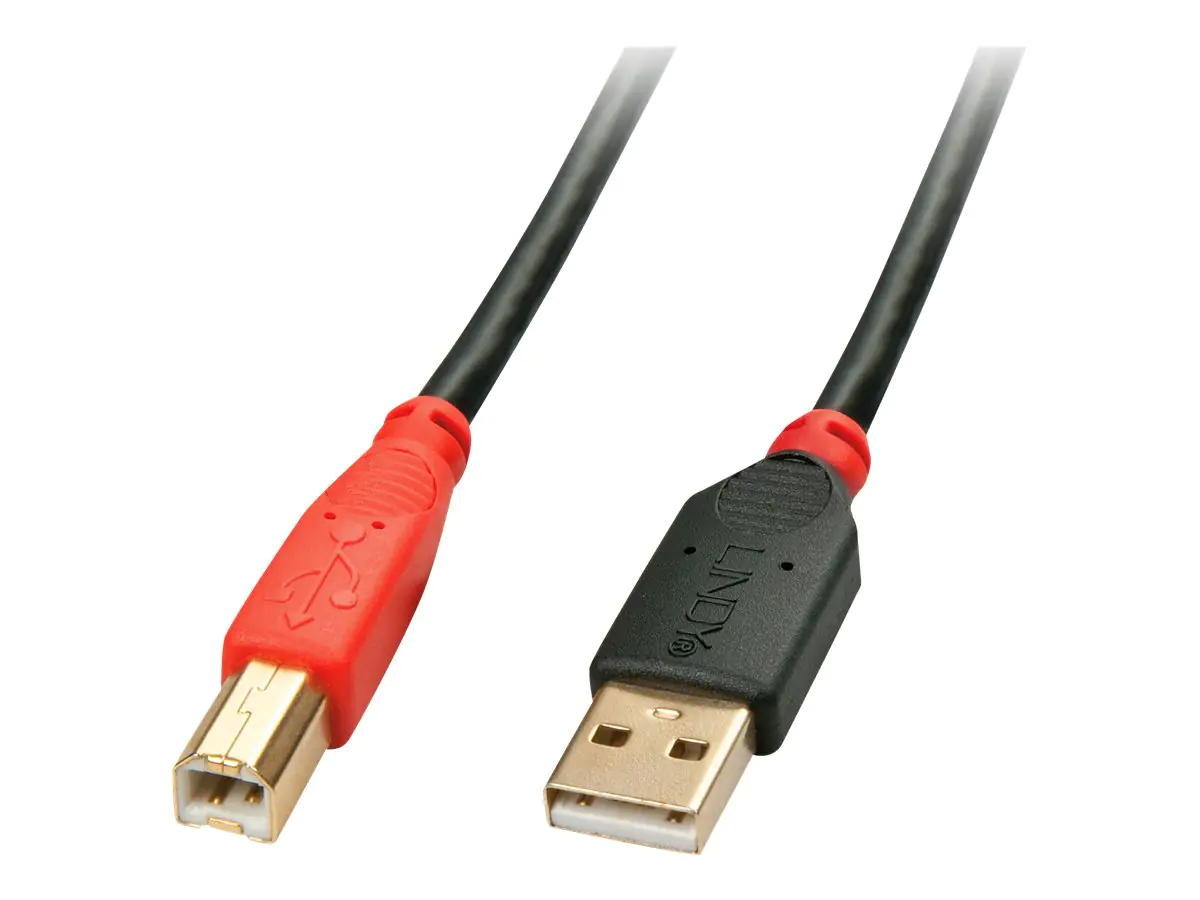 Lindy - USB-Kabel - USB (M) bis USB Typ B (M) - USB 2.0 - 10 m - aktiv