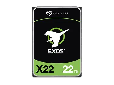 Seagate Exos X22 ST22000NM002E - Festplatte - 22 TB - intern - 3.5" (8.9 cm) - SATA 6Gb/s - 7200 rpm
