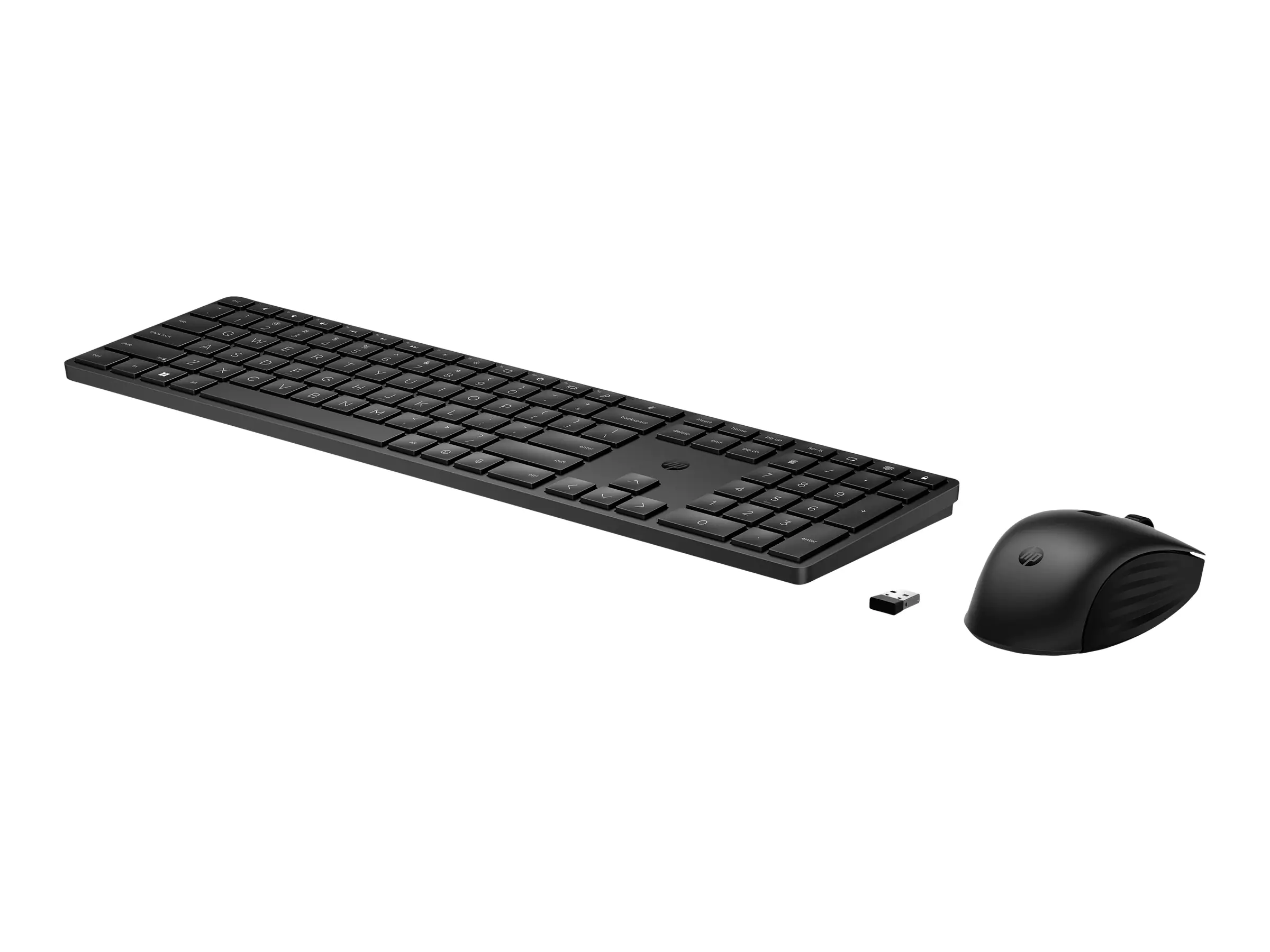 HP 655 - Tastatur-und-Maus-Set - kabellos - 2.4 GHz - QWERTZ - Deutsch - Schwarz - für Pro x360 Fortis 11 G9 Notebook; ProBook 445 G9 Notebook HP 655 - Tastatur-und-Maus-Set - kabellos - 2.4 GHz - QWERTZ - Deutsch - Schwarz - für Pro x360 Fortis 11 G9 Notebook; ProBook 445 G9 Notebook